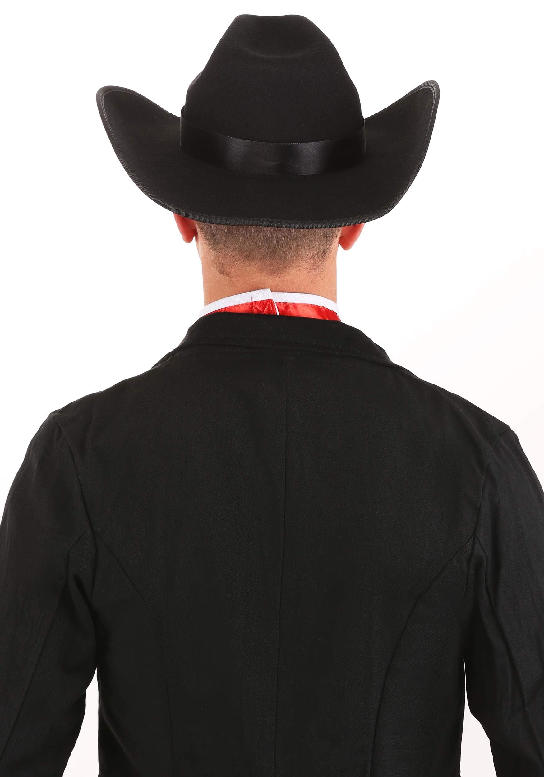 Black Cowboy Hat for Men, Women & Kids - Western Rodeo Costume Accessory for Halloween, Cosplay, Themed Parties & Wild West Events