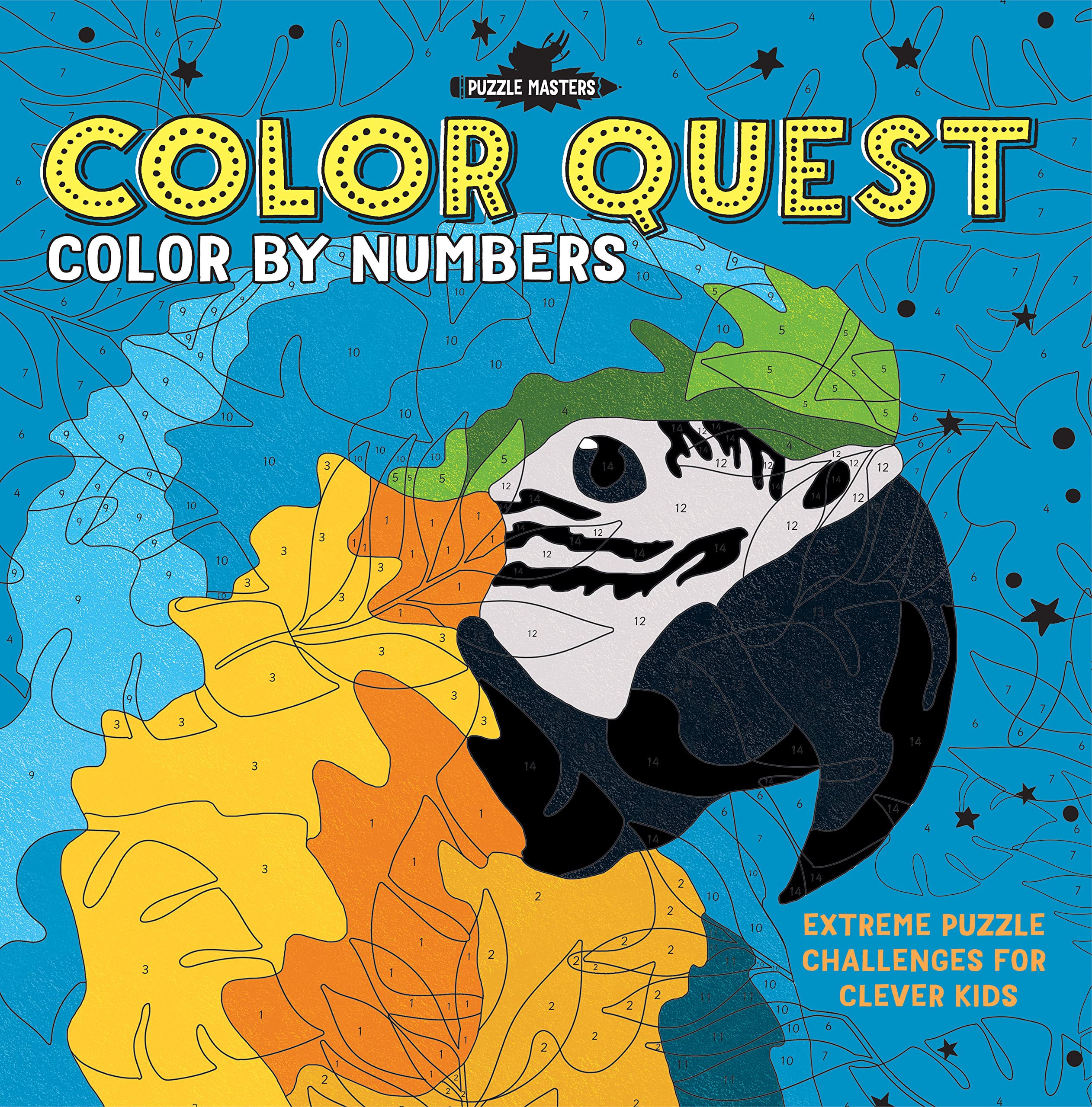 Color Quest: Color By Numbers - Extreme Puzzle Challenges for Clever Kids | Fun Brain Games & Educational Activities for Children | Perfect for Home Learning, Travel & Family Bonding