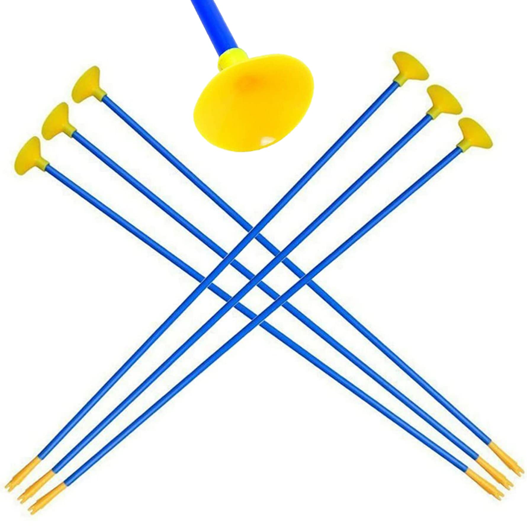 10Pcs Suction Cup Arrows - 16.5 Inch Safe Plastic Archery Set for Kids & Adults | Bow and Arrow Practice Toy with Strong Suction Tips | Perfect for Backyard Games, Birthday Parties & Outdoor Activities