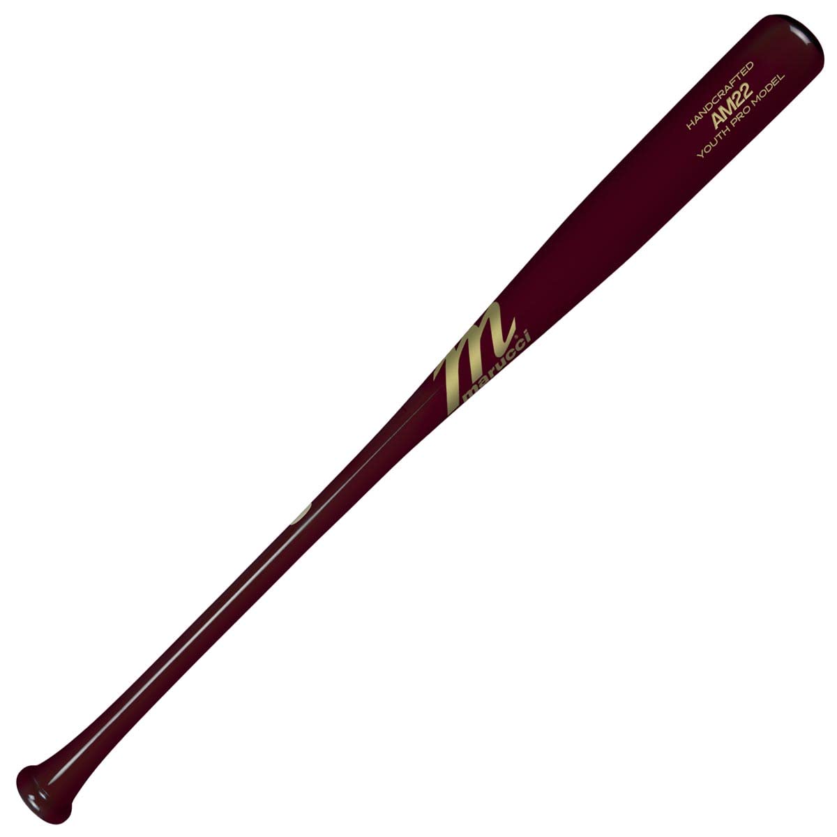 Marucci AM22 Youth Pro Model Maple Wood Baseball Bat - Lightweight & Durable for Youth Players - Perfect for Little League, Training, and Competitive Games