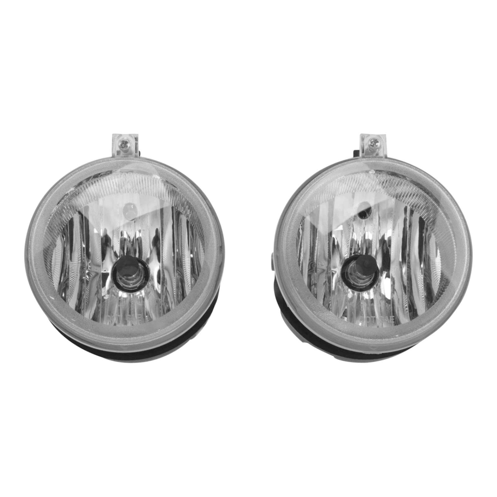 High-Performance Clear Lens Fog Light Pair Set for Dodge Caliber, Challenger, Charger, Nitro - Durable & Bright for Night Driving & Off-Road Adventures