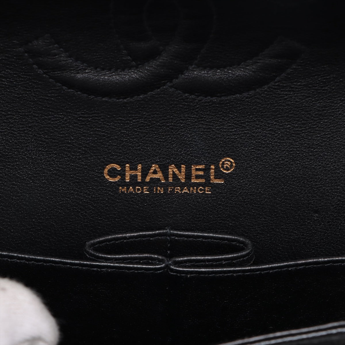 Chanel Classic Flap Bag Medium/Large 24k Gold Plated Caviar Leather Black Series 7 - Luxury Designer Handbag for Women, Perfect for Parties, Weddings & Special Occasions