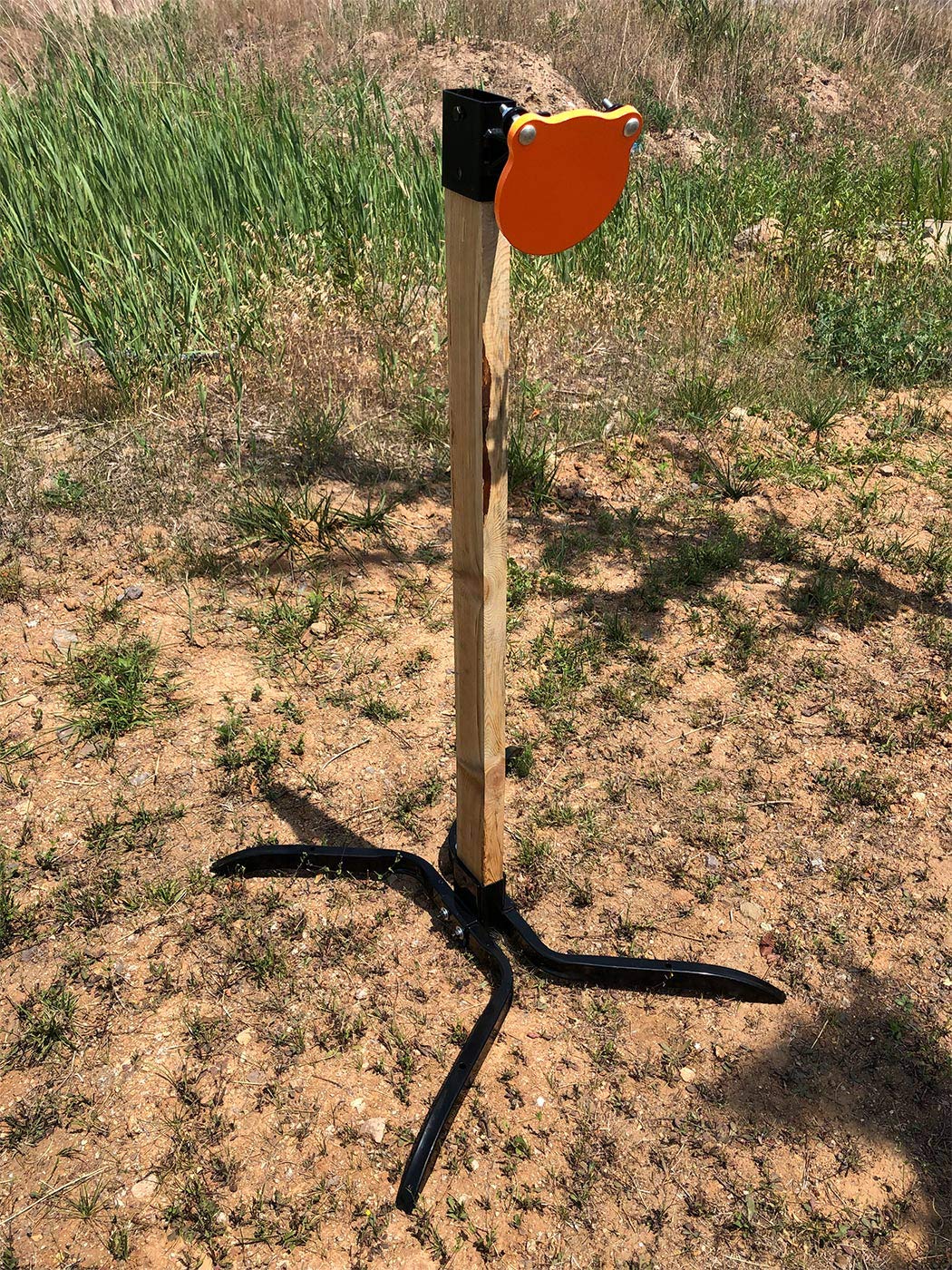 Highwild AR500 Steel Target Stand System - Durable 2x4 Mount Kit for Shooting Practice | Outdoor Range Training & Tactical Drills
