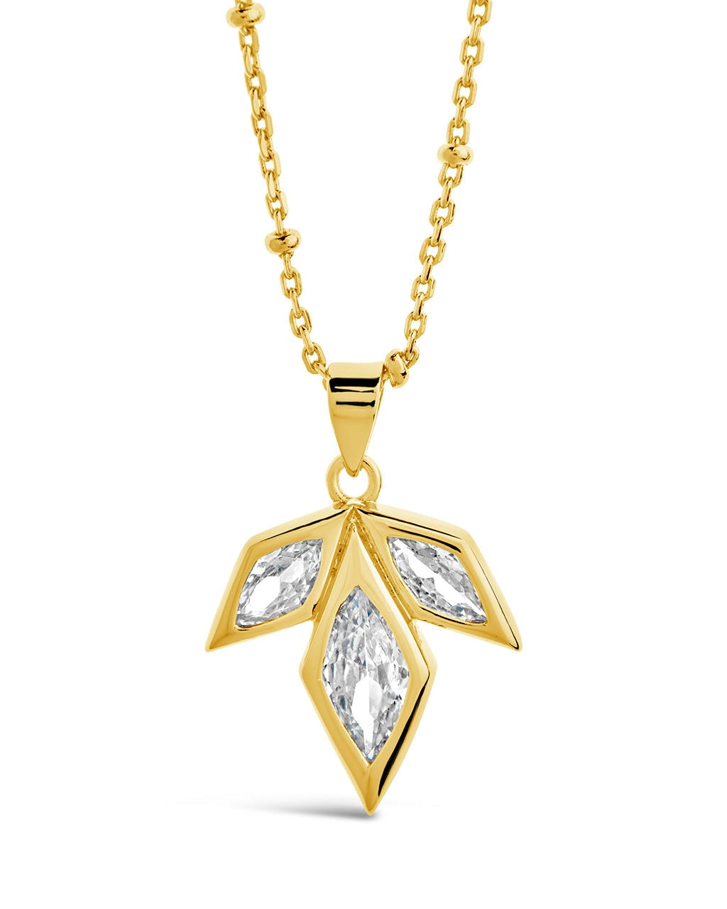 Lissie CZ Pendant Necklace – Elegant Cubic Zirconia Jewelry for Women, Perfect for Parties, Weddings & Everyday Wear