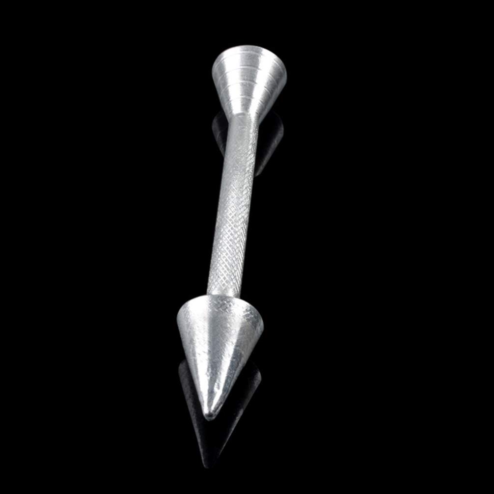 Yardwe 3-Piece Aluminum Alloy Cupcake Decorating Tools Set - Cake Piping Rod, Icing Rose Sticks & Pastry Cone Holder for Professional Baking, Cake Decorations, Cupcake Toppers & Coffee Cake Designs - Perfect for Home Bakers, Wedding Cakes & Birthday Party Desserts
