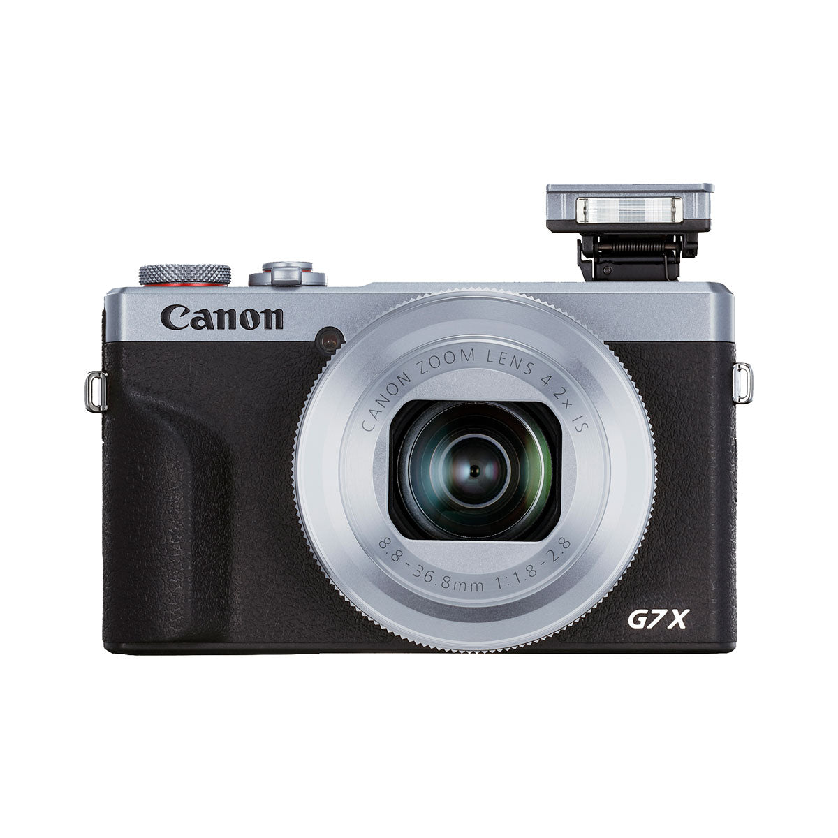 Canon PowerShot G7X Mark III Digital Camera 20.1MP 4K Vlogging Camera with Flip-Up Touchscreen LCD - Silver | Perfect for YouTube, Travel & Street Photography