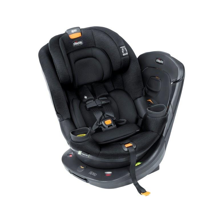 Chicco Fit360 ClearTex Rotating Convertible Car Seat for Toddlers - Safe & Easy 360° Swivel Installation - Perfect for Travel & Daily Commutes