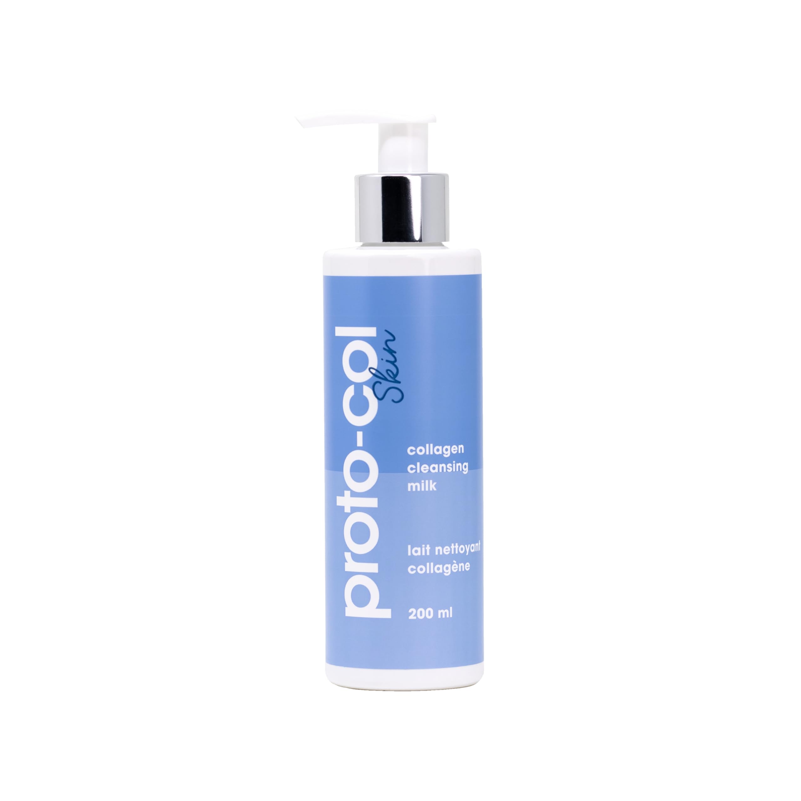 Proto-col Spring Wellness Cleansing Milk - Collagen & Hyaluronic Acid Face Wash with Vitamins & Minerals | Deep Cleansing, Brightening & Hydrating | Removes Impurities for Glowing Skin (200ml) | Perfect for Daily Skincare Routine & Post-Workout Refresh