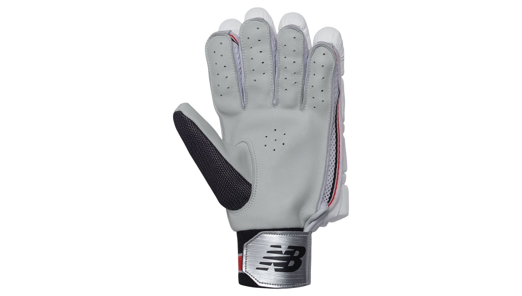 New Balance TC Hybrid Junior Cricket Batting Gloves - Lightweight & Protective Youth Cricket Gloves for Practice & Matches