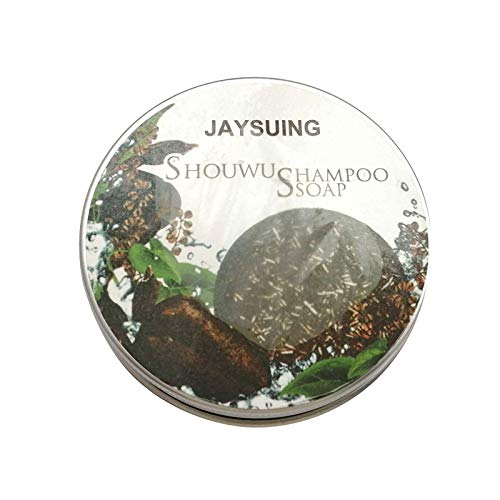 2PCS Natural Organic Hair Darkening Shampoo Bar with Conditioner - Plant-Based Solid Shampoo for Hair Loss Prevention & Healthy Growth - For Dry, Oily & Damaged Hair - Perfect for Travel, Gym & Eco-Friendly Home Use