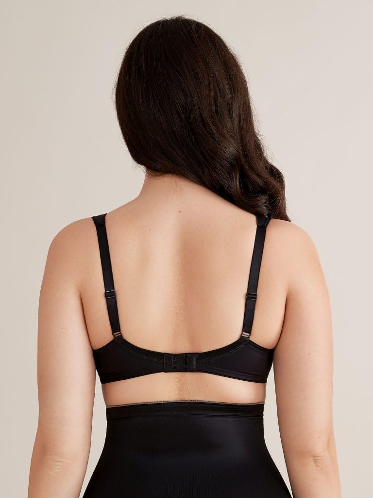 Women's 80622 Soft Touch Molded Underwire Minimizer Bra - Comfortable Full Coverage Support for Everyday Wear & Workout