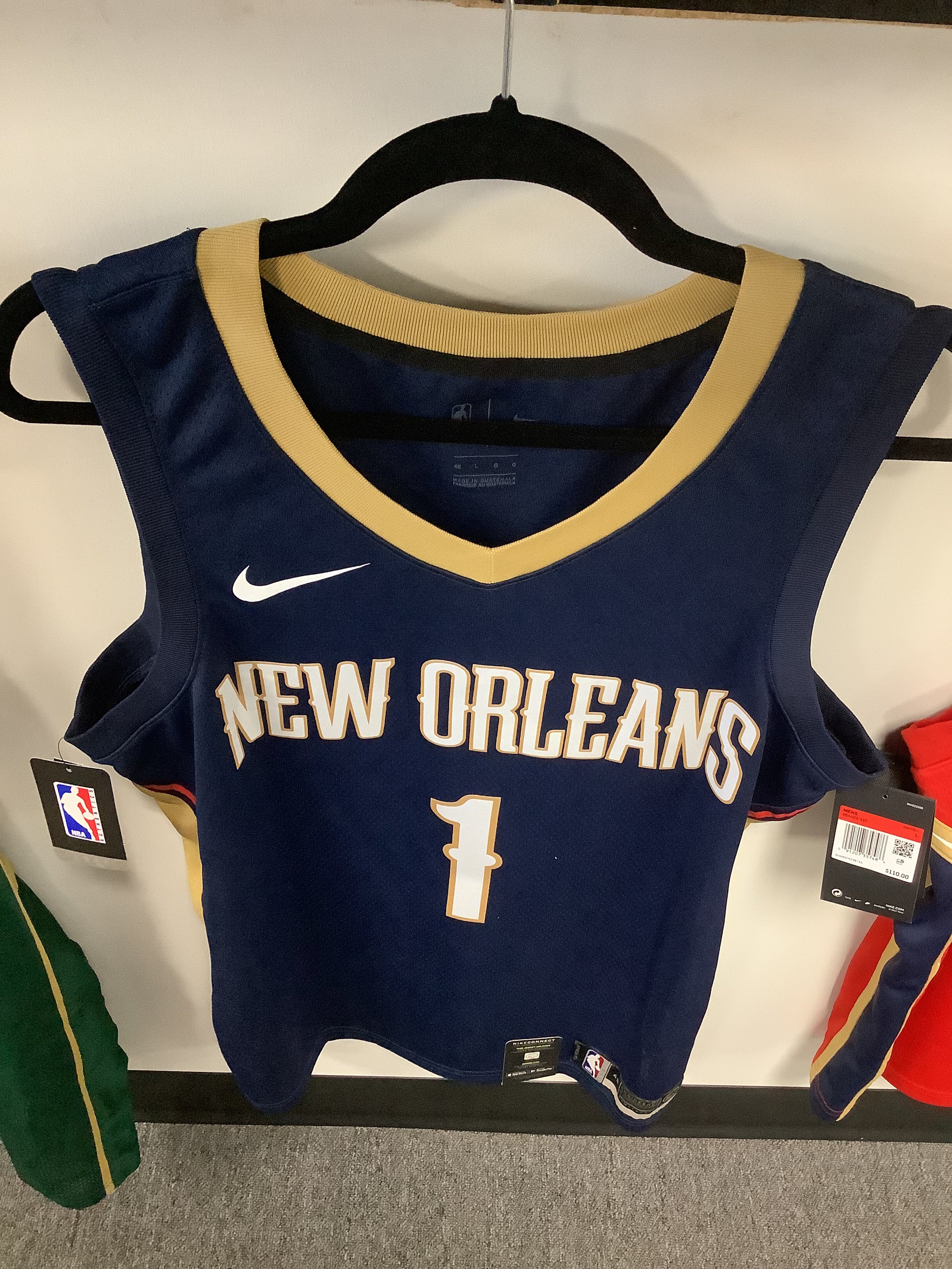 Authentic Zion Williamson New Orleans Pelicans Nike Fanatics Signed Basketball Jersey - Perfect for Game Day, Collectors & NBA Fans