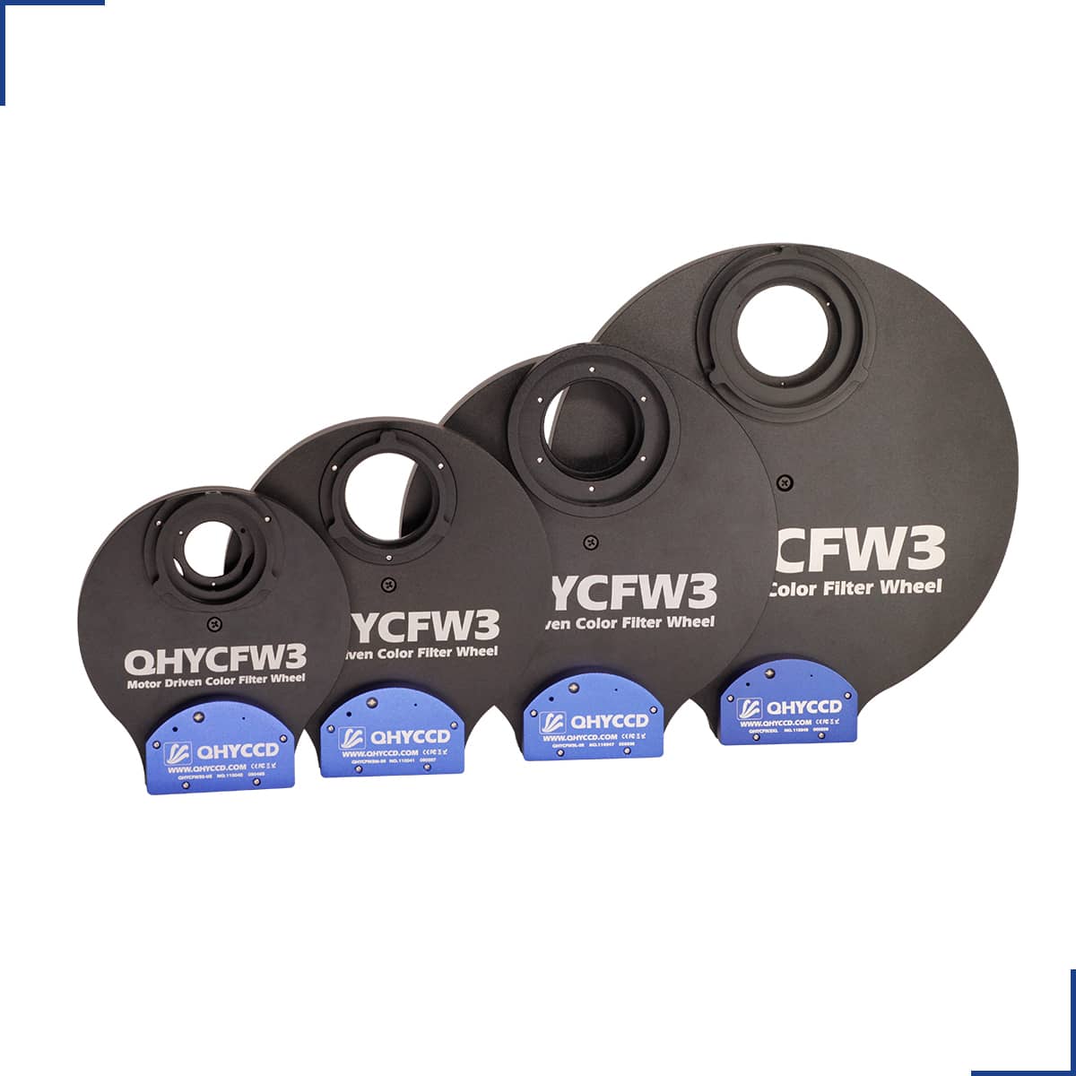 CFW3 Color Filter Wheel for Microscopes & Telescopes - High Precision Optical Filter Accessory for Astronomy, Photography & Scientific Research