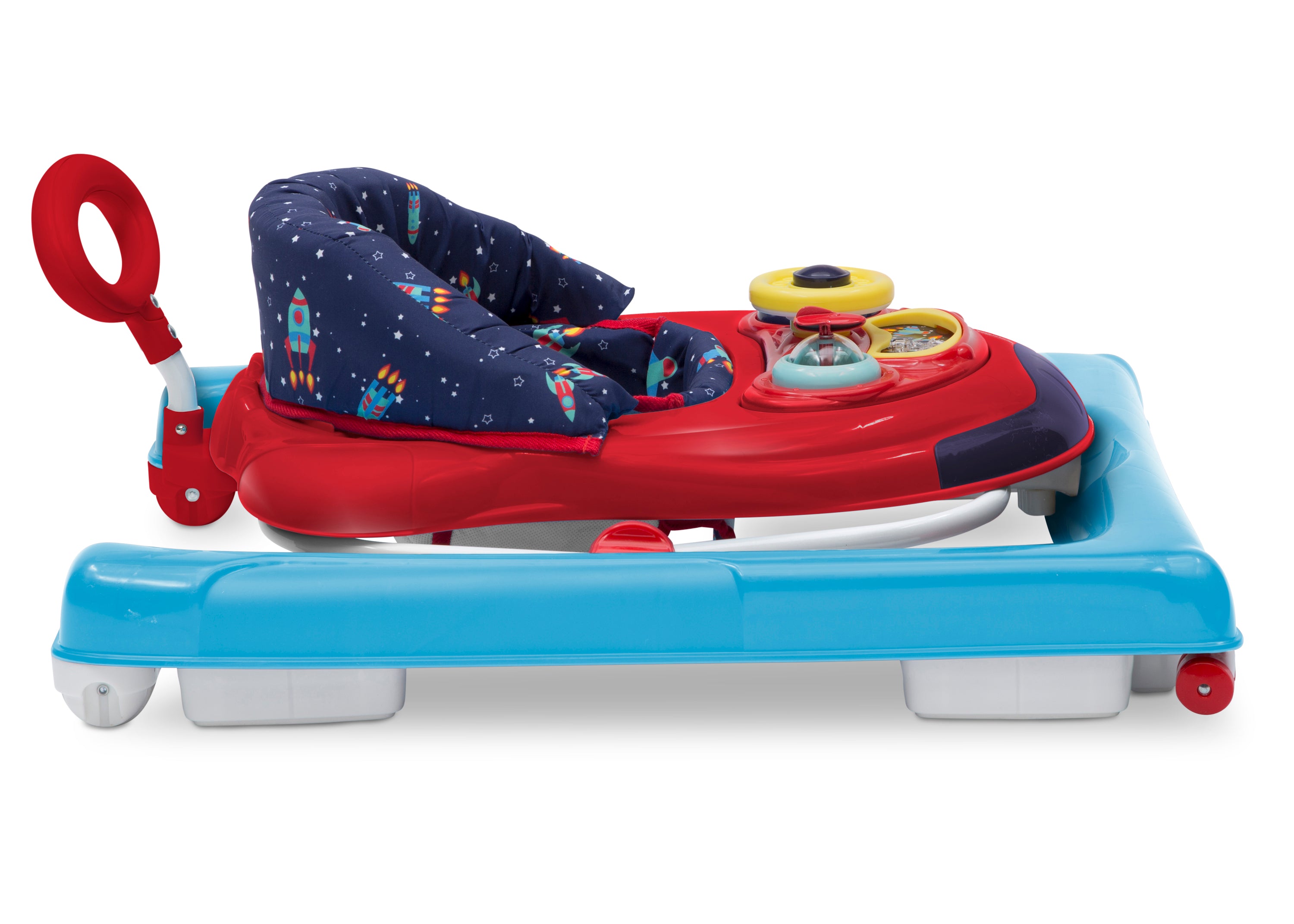 Big Steps 2-in-1 Baby Activity Walker & Learning Toy - First Steps Helper for Infants 6-12 Months - Indoor Play & Early Walking Support
