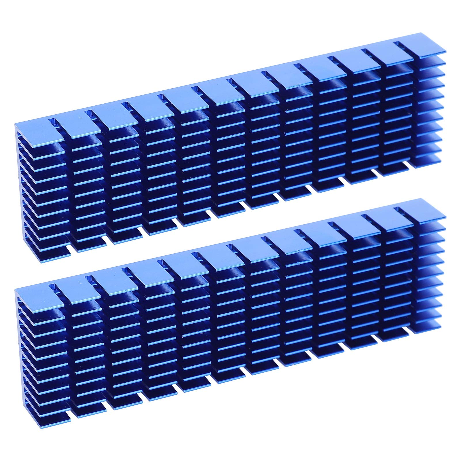 High-Performance Aluminum Heat Sink - Corrosion Resistant Cooling Radiator for Transistors, Power Boards & Electronic Components | Ideal for Electrical Appliances, PC Builds & DIY Electronics Projects