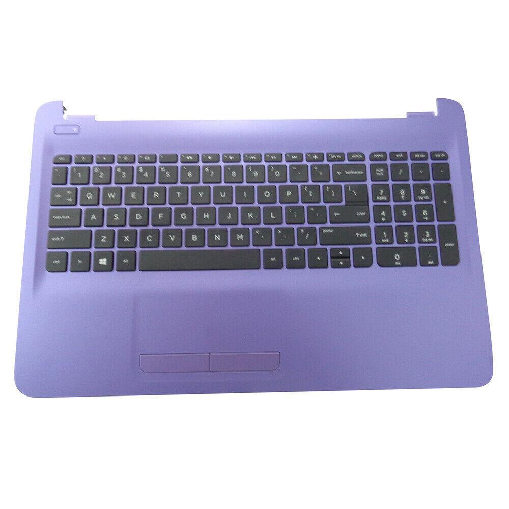 HP 15 AY 15 BA Laptop Replacement Purple Palmrest with Keyboard & Touchpad (Part #901746-001) - Compatible with HP 15 Series Notebooks for Easy DIY Repair & Upgrade