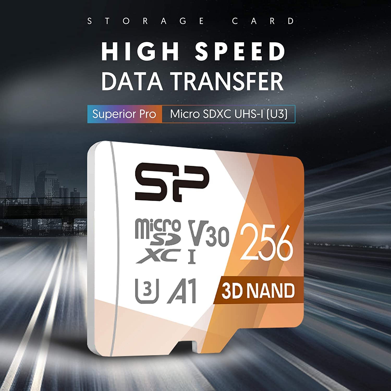 Silicon Power 2-Pack 256GB Micro SDXC UHS-I U3 V30 Memory Card for Nintendo Switch - High Speed MicroSD with Adapter - Perfect for Gaming, 4K Video & Action Cameras