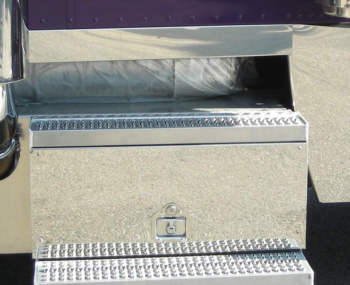 Trux Accessories TP-1606 Peterbilt 389 Heavy Duty Battery Box & Tool Box Panels - Durable Truck Storage Solution for Long Haul & Fleet Maintenance