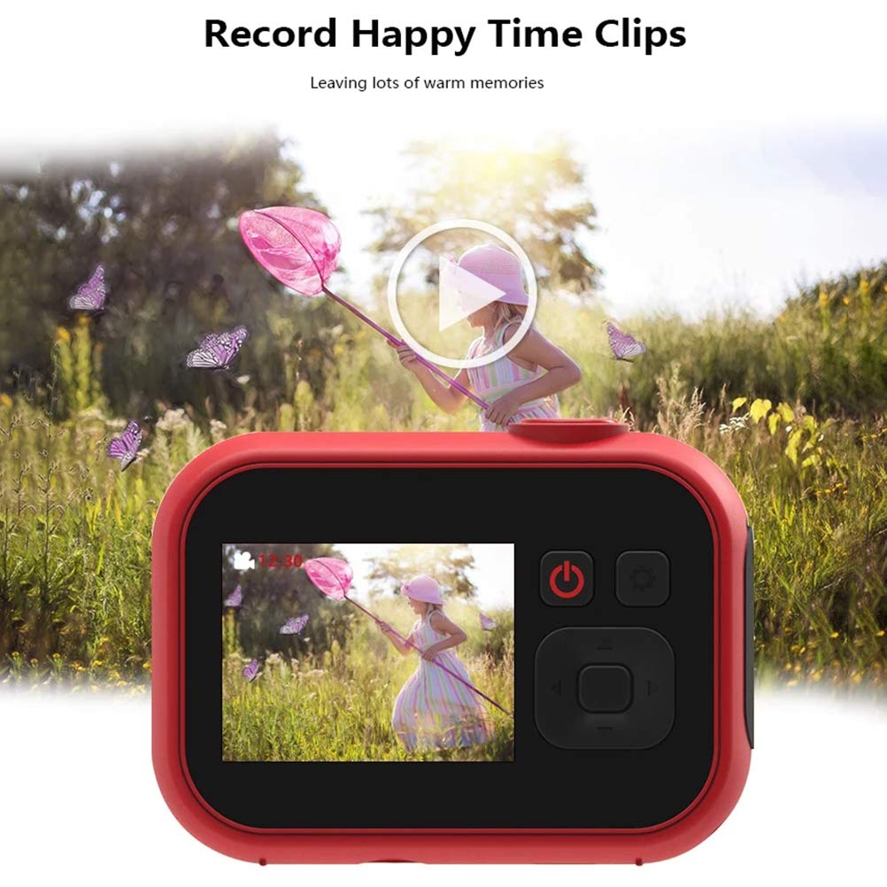 **Kids Digital Camera with HD Video, 4X Zoom & USB Rechargeable - Perfect Gift for Boys & Girls - Capture Fun Moments at Birthdays, Travel & Family Events**