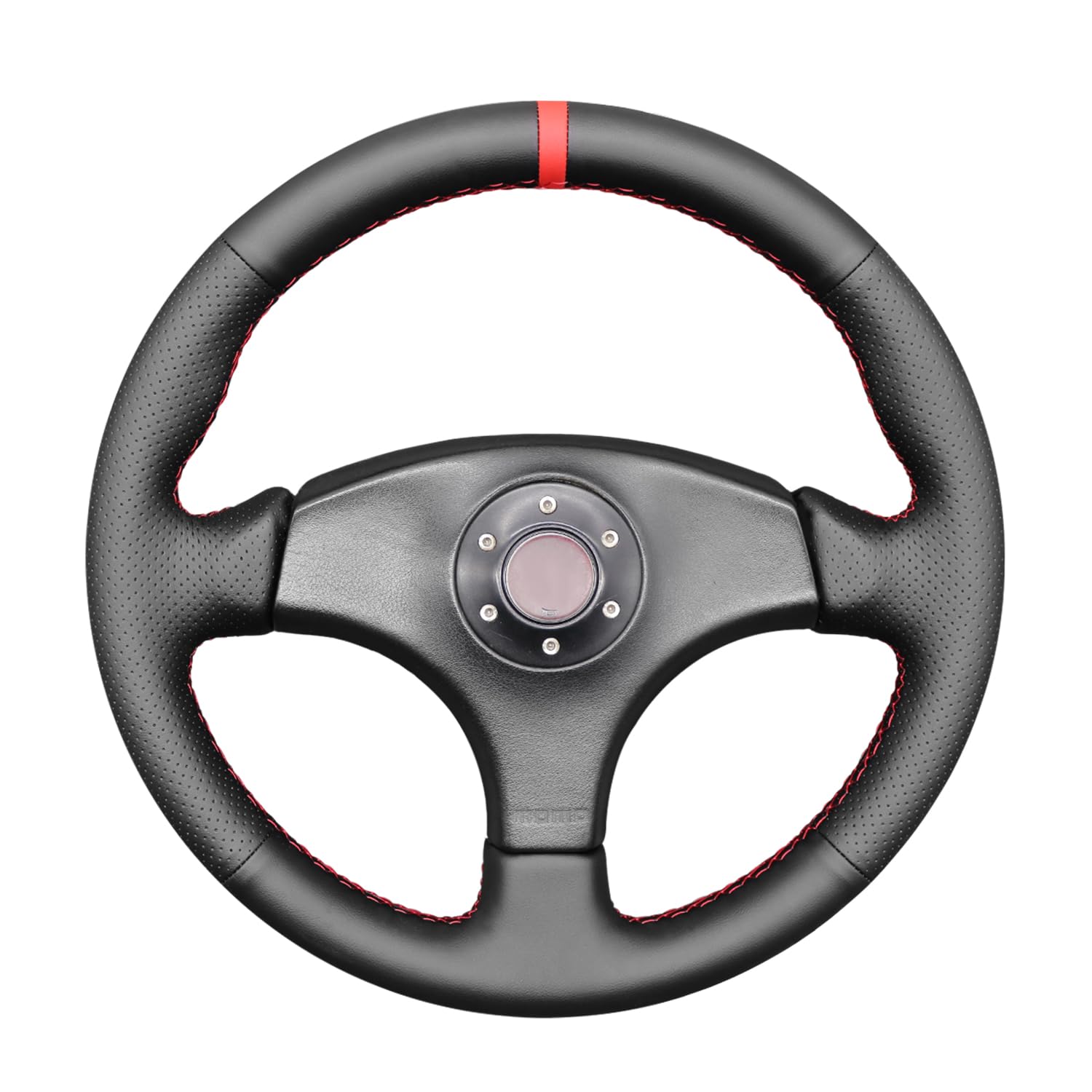MEWANT Microfiber Leather Steering Wheel Cover for Honda Integra Type R DC2 (1996-1998) - Non-Slip Grip, Easy Installation - Perfect for Daily Driving & Car Enthusiasts