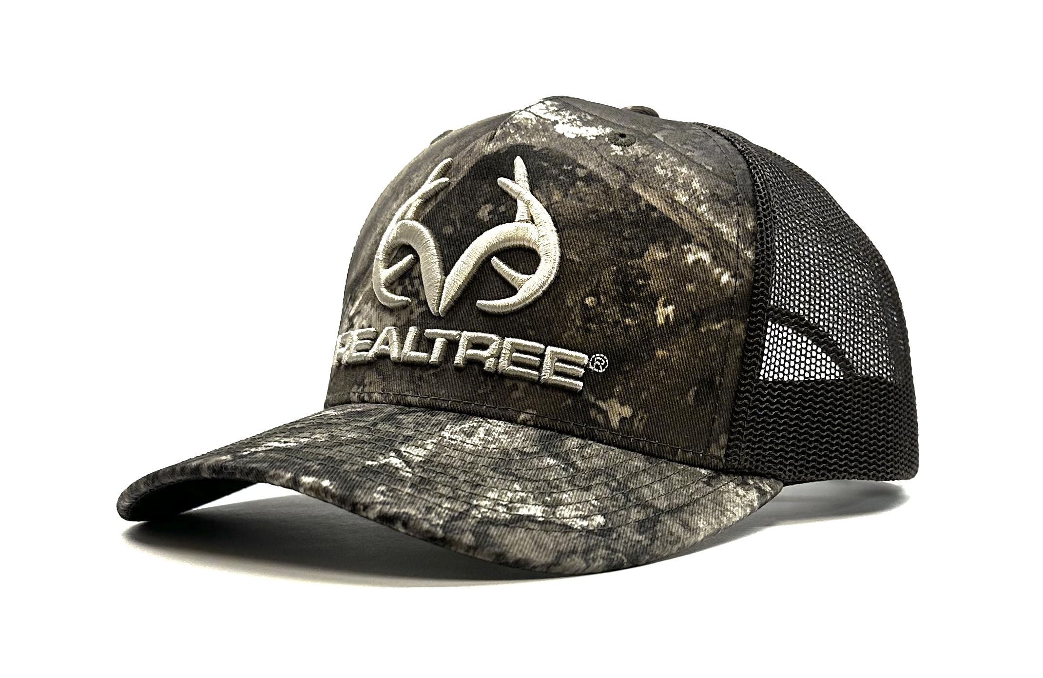 Realtree Men's Camo 112 & 115 Richardson Trucker Hats - Premium Hunting & Fishing Hats for Outdoor Enthusiasts - Limited Edition Caps for Camping, Hiking and Adventure Activities