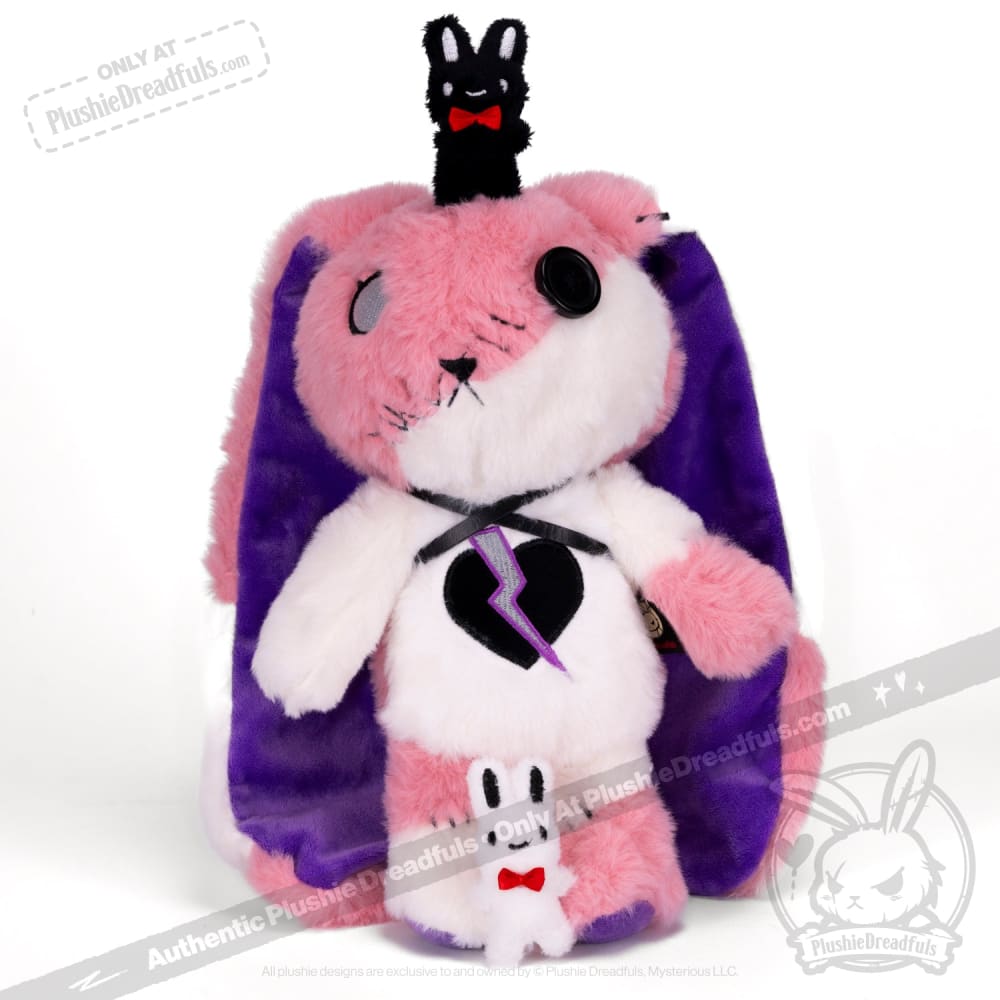Plushie Dreadfuls Borderline Personality Disorder Rabbit - Soft Stuffed Animal Toy for Mental Health Awareness, Comfort & Therapy | Perfect Gift for BPD Support, Anxiety Relief & Emotional Healing