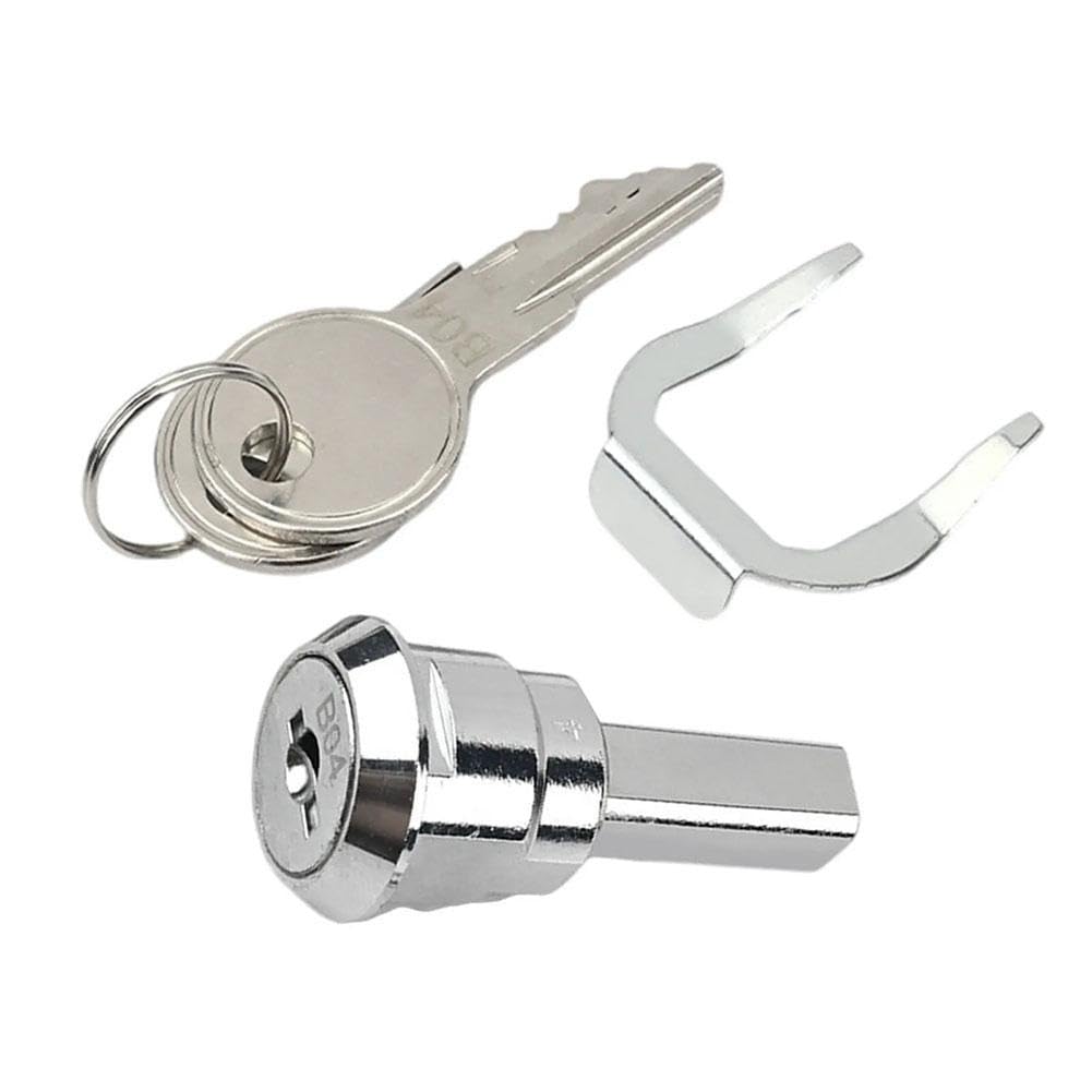 Heavy Duty Toolbox Lock with Keys - Universal Cabinet Lock Set for Secure Storage | Workshop, Garage & Office Use