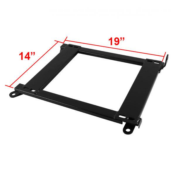 1999-2005 BMW E46 3 Series Coupe 2-Door Racing Seat Brackets - High Tensile Steel Seat Mounting Brackets (2PCS) - Perfect for Track Racing & Performance Upgrades