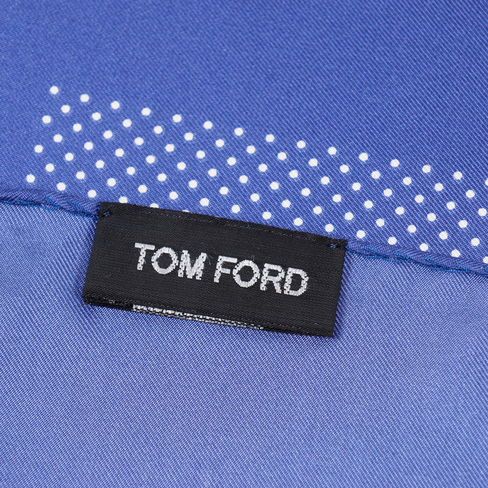 Tom Ford Dot Print Pocket Square - Stylish Silk Accessory for Men's Suits, Tuxedos & Formal Wear - Perfect for Weddings, Business Meetings & Special Occasions