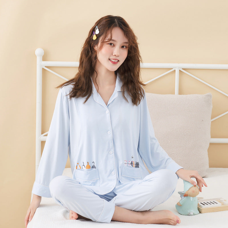 Maternity Nursing Pajamas - Postpartum Recovery Clothes for Breastfeeding Moms - Soft & Comfortable Summer Maternity Wear - Perfect for Hospital Stay, Home Relaxation & Outdoor Activities