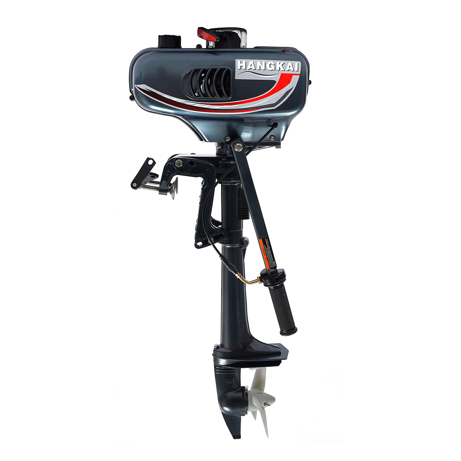 3.5 HP 2-Stroke Outboard Motor - Portable Manual Start Marine Engine for Fishing Boats, Kayaks, Yachts & Inflatable Boats | Perfect for Lakes, Rivers & Coastal Waters