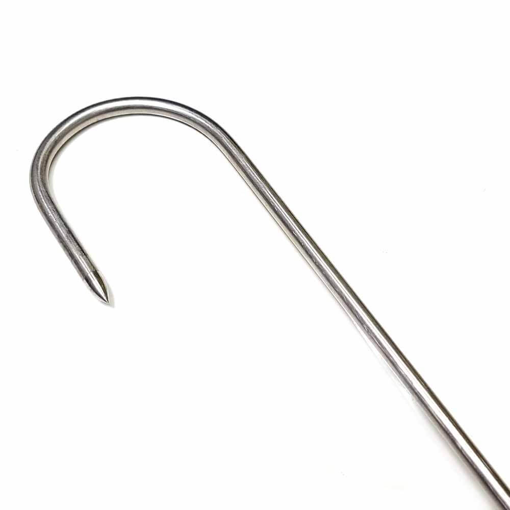 3FT Stainless Steel T Bar Gaff Hook - Heavy Duty Fishing Gaff for Saltwater & Freshwater, Boat Fishing & Pier Angling