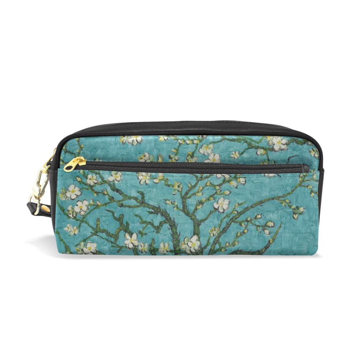 Van Gogh Almond Blossom Tree Large Capacity Pencil Case - Durable School & Office Stationery Organizer for Pens, Makeup & Art Supplies | Perfect for Students, Professionals & Artists
