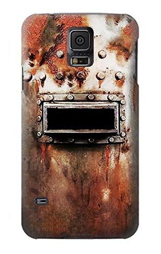 Vintage Welding Helmet Shockproof Case Cover for Samsung Galaxy S5 - Durable Phone Protection for Construction, Workshop & DIY Projects