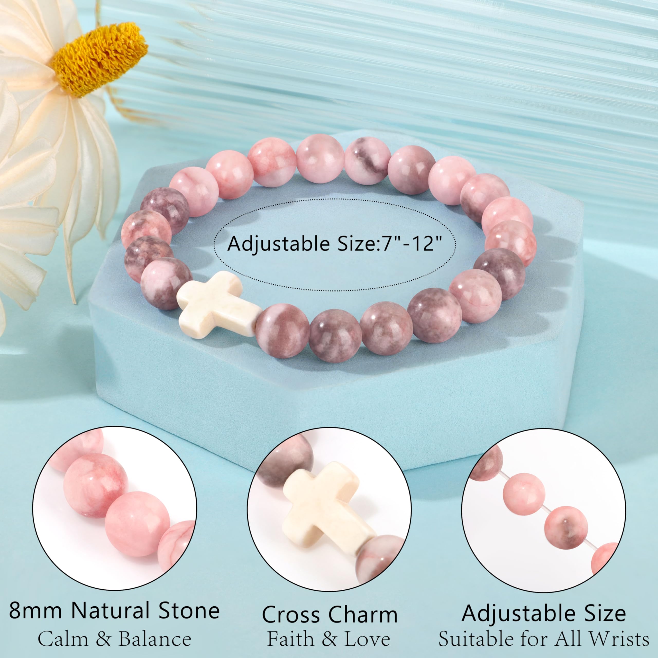 Christian Religious Gifts for Women - Inspirational Sunflower Birthday Gifts, Easter & Valentines Unique Present for Mom, Daughter, Aunt, Best Friend & Grandma - Perfect for Church, Bible Study & Faith-Based Celebrations