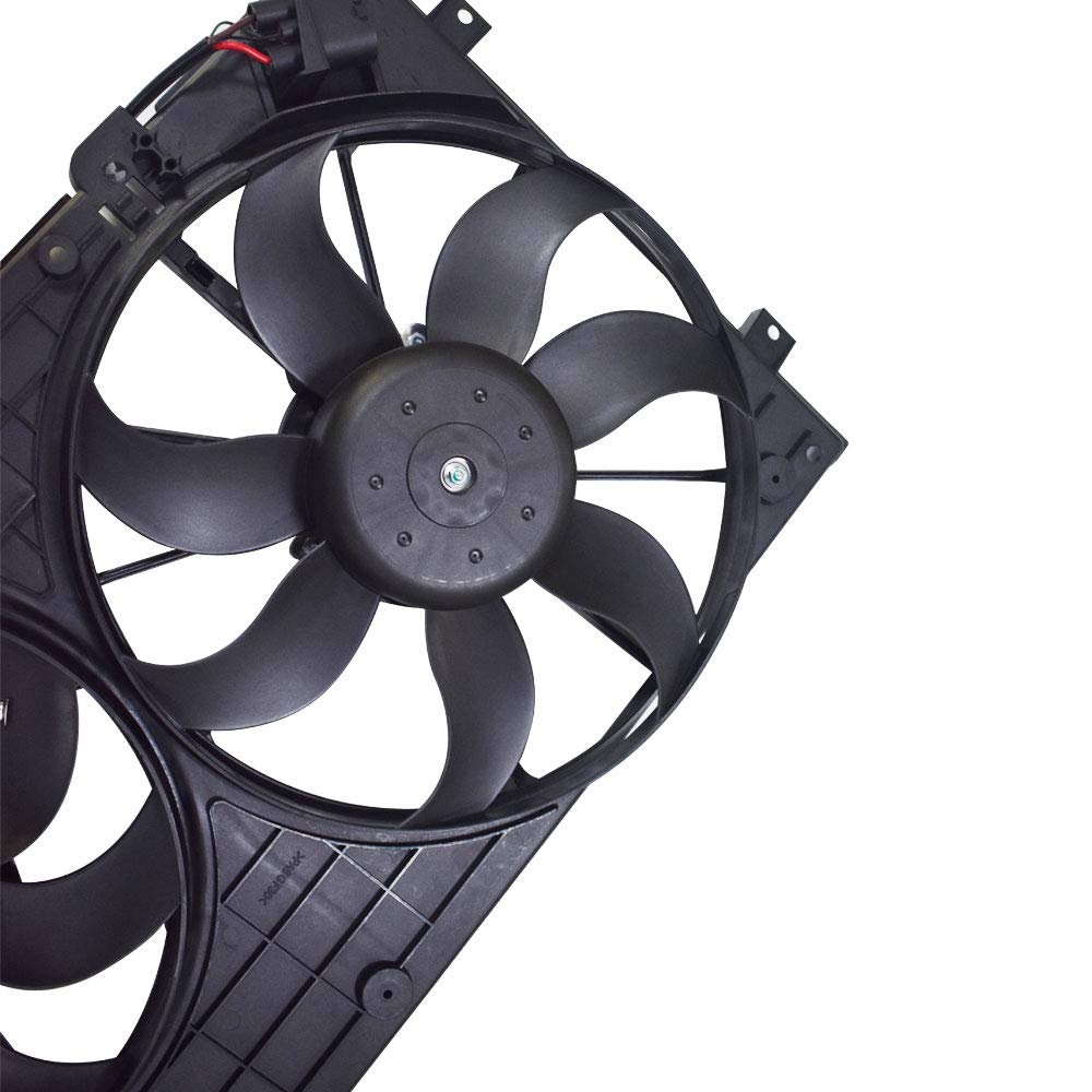 Chevrolet Malibu Impala Radiator and Condenser Fan Replacement 20979495 - High Performance Cooling Fan for Hot Weather & Heavy Traffic Driving