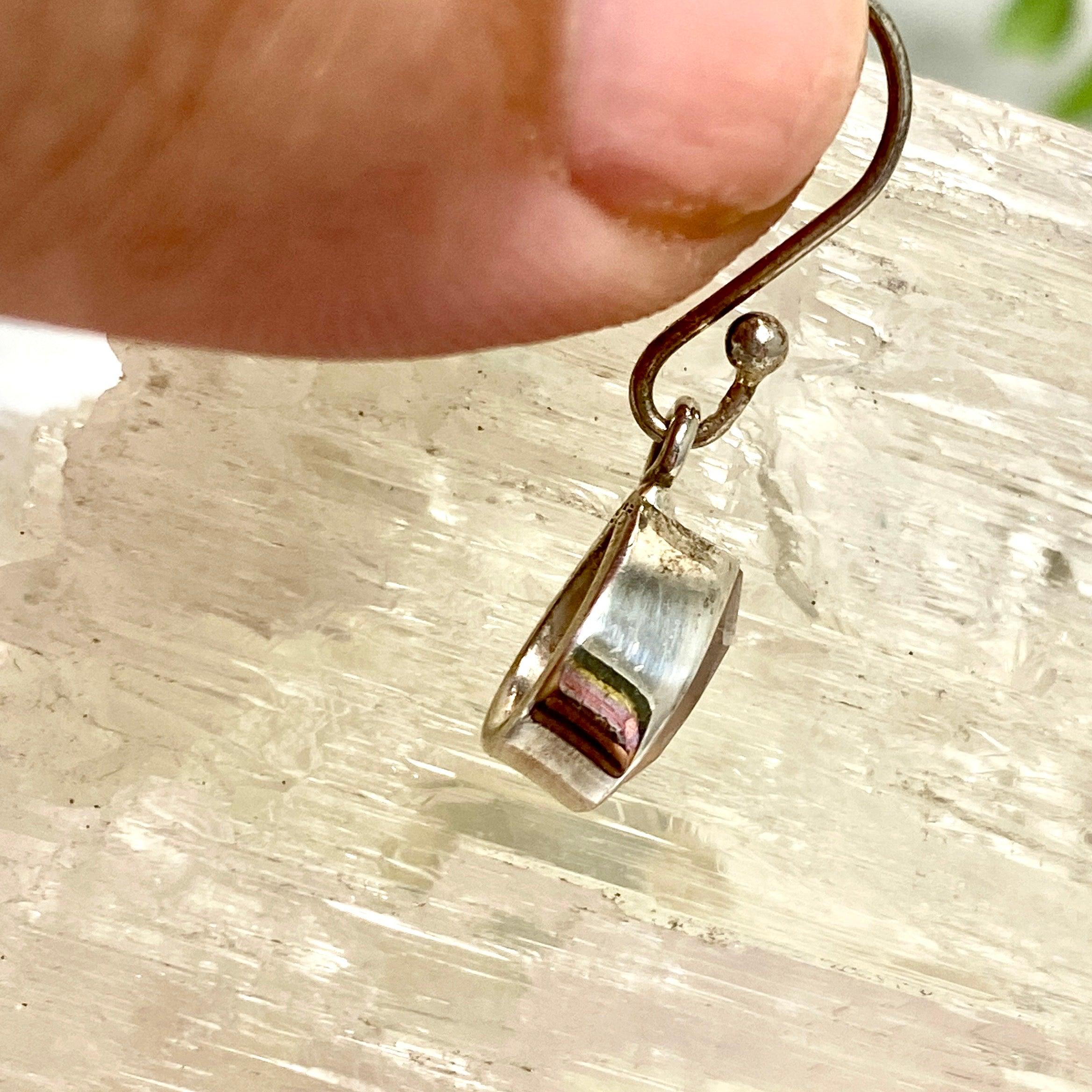Rose Quartz Faceted Teardrop Earrings - Dainty Crystal Jewelry for Women, Gift for Her | Wedding, Party, Everyday Wear