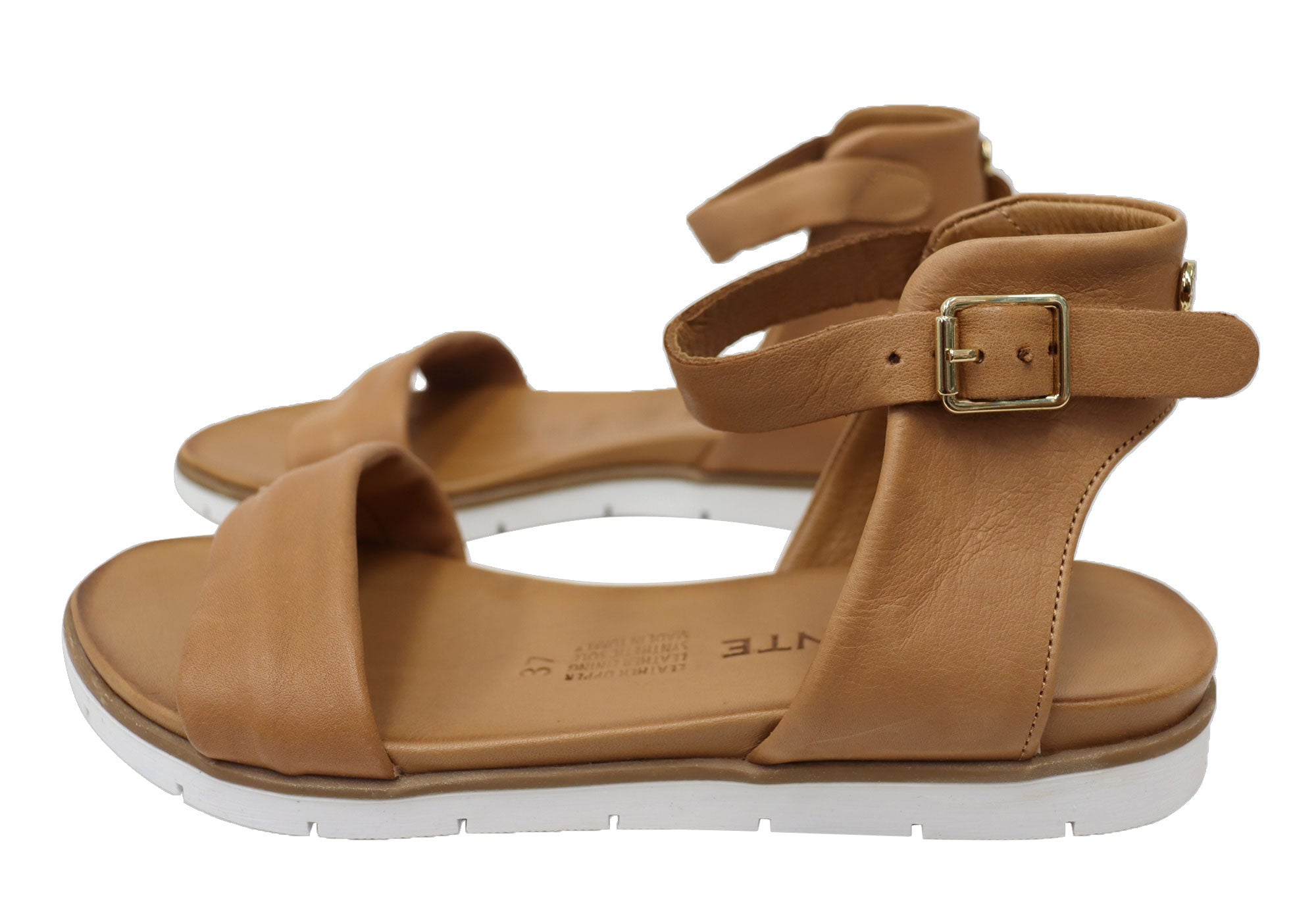 Orizonte Ramos Women's Comfortable European Leather Sandals - Stylish & Breathable Summer Sandals for Walking, Travel & Beach Vacations