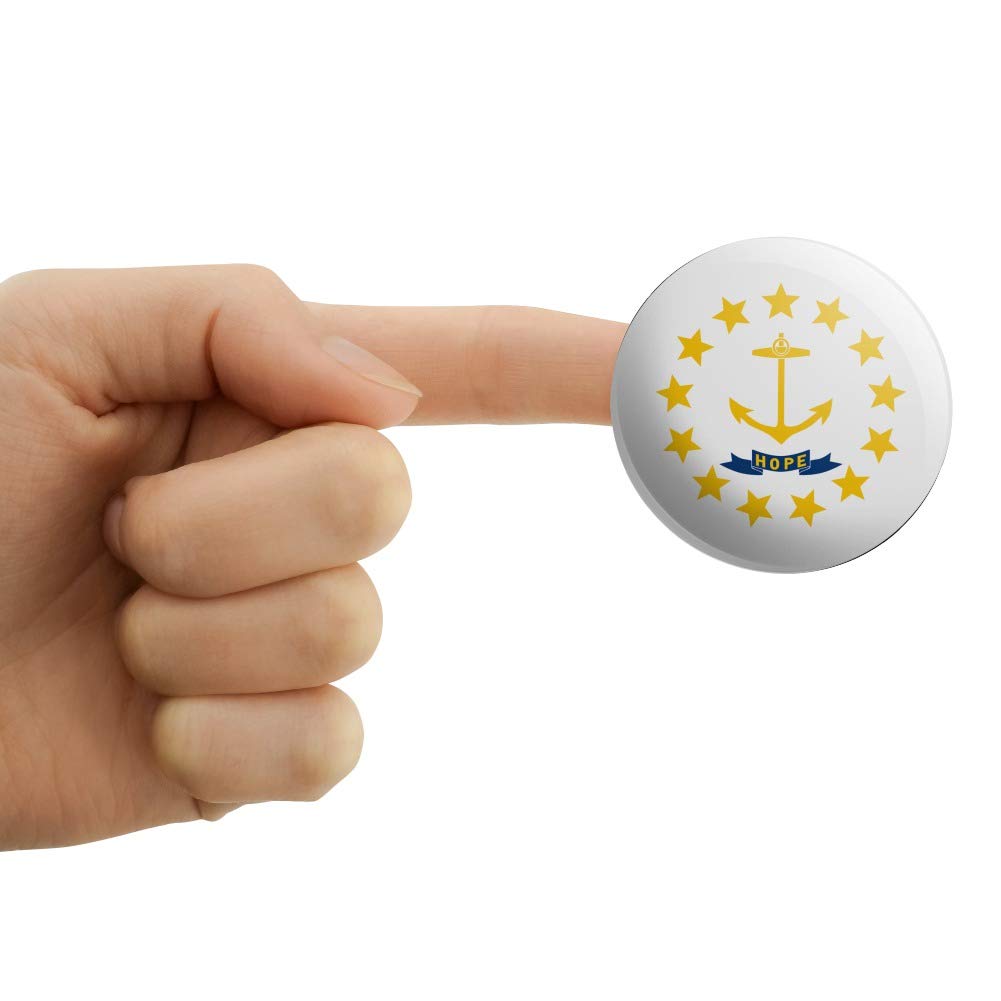 Rhode Island State Flag Puffy Bubble Dome Stickers for Scrapbooking, DIY Crafts, and Decoration - Perfect for Journals, Planners, and School Projects
