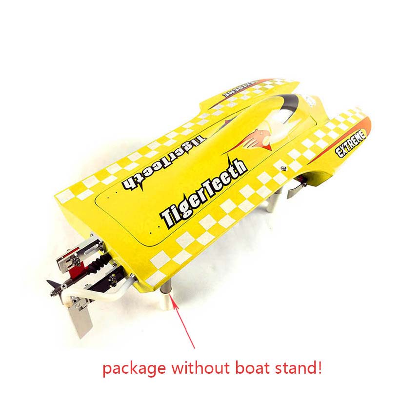 E22 Fiber Glass Electric Racing RC Boat - PNP with Motor, Servo & ESC, DIY Model 570x275x120mm, 75km/h - Perfect for Lakes, Ponds & Competitive RC Racing