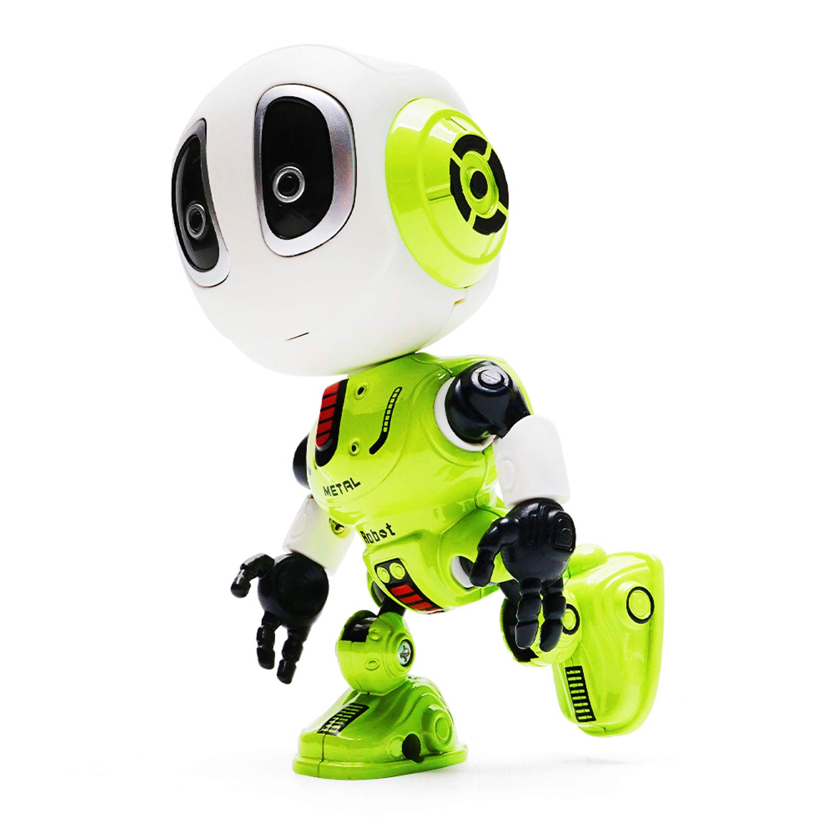 Interactive Talking Robot Toy for Kids - Repeats Voice & Words, Fun Educational Gift for Boys & Girls Ages 3-9 (Green) | STEM Learning Toy for Preschoolers & Birthday Party Favors