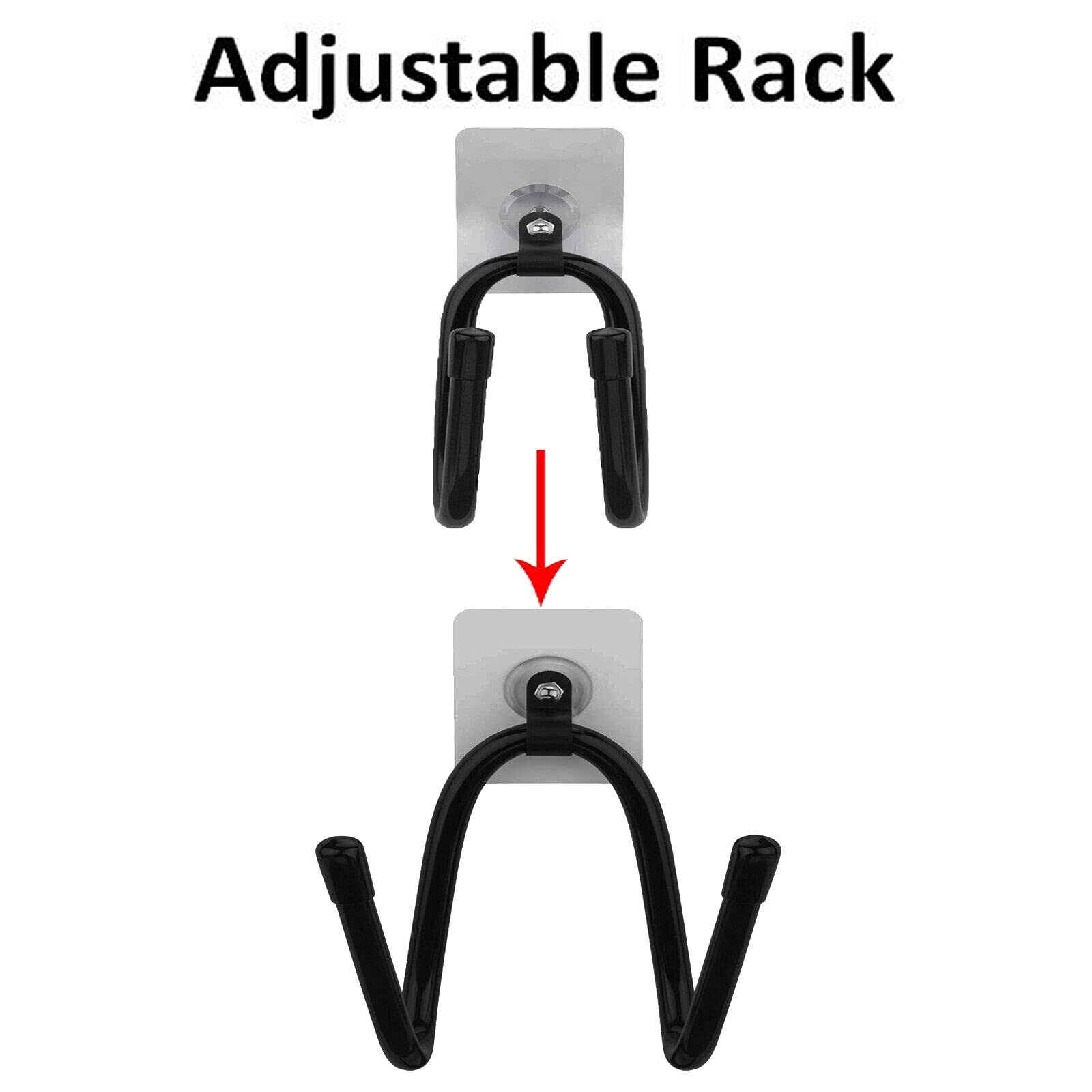 Universal Game Controller Wall Mount Holder for Xbox One, PS4, Switch Pro - 2 Pack Adhesive Organizer Rack with Headphone Hanger - Easy Installation for Gaming Room, Bedroom, and Office Organization