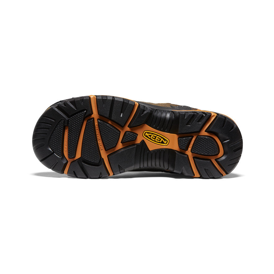 Men's Braddock Low Soft Toe Work Boots - Cascade/Orange Ochre - Durable & Comfortable for Construction, Hiking & Outdoor Work