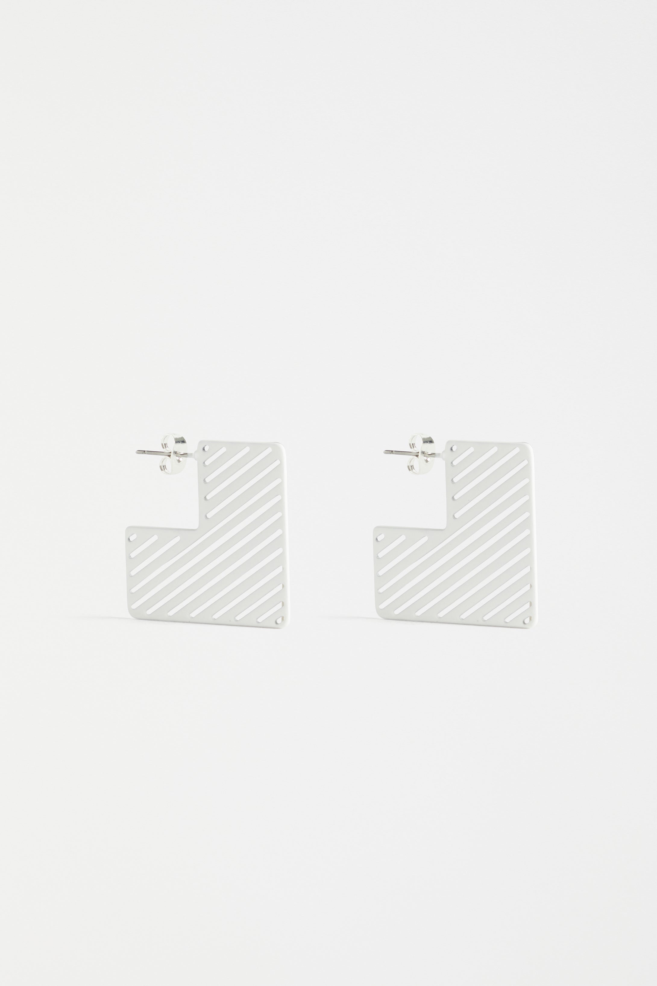 Skaret Hoop Earrings for Women - 14K Gold Plated Stainless Steel Dangle Earrings - Trendy Minimalist Jewelry for Everyday Wear & Special Occasions