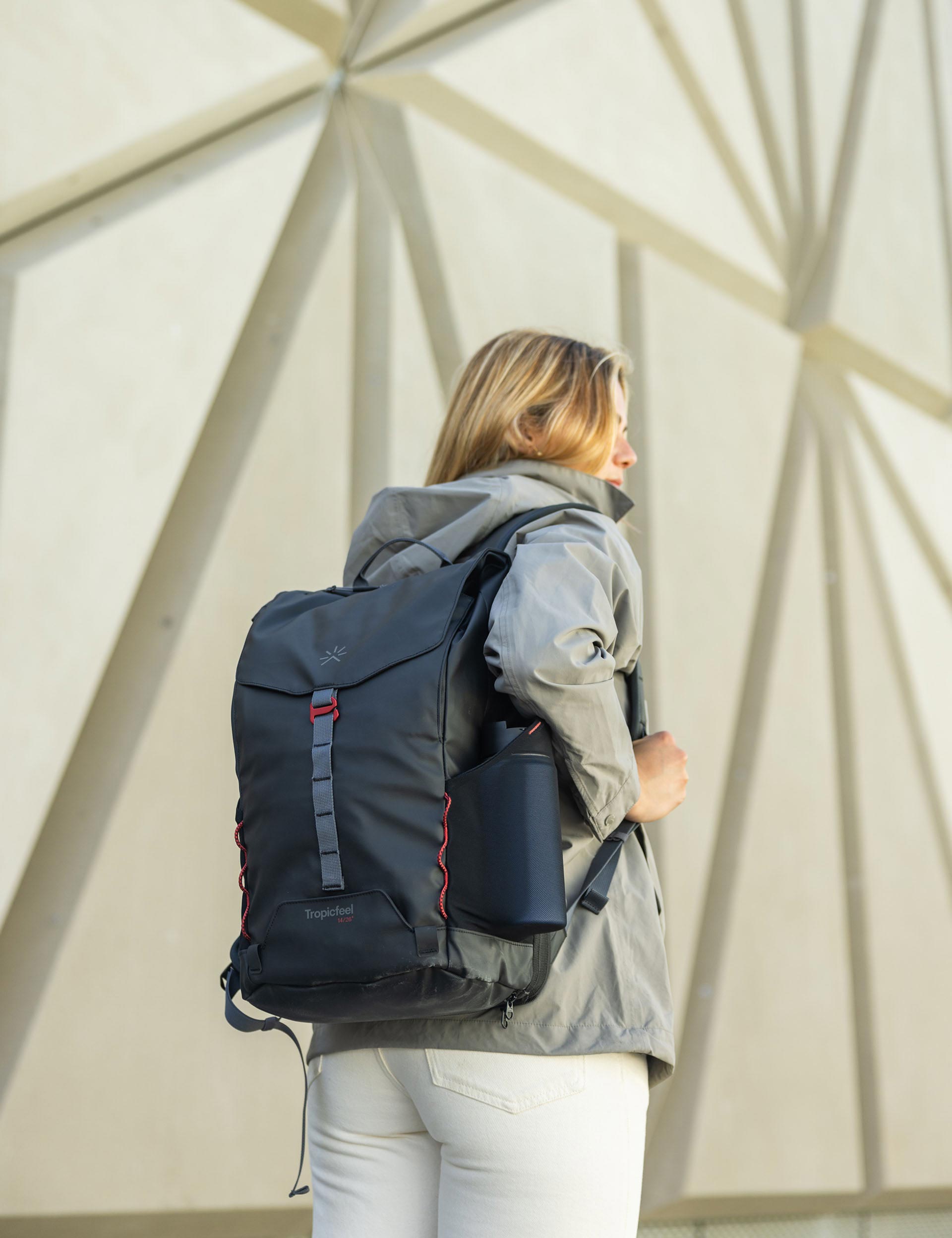 Nook 2.0 Backpack - Waterproof Laptop Backpack for Men & Women, 17 Inch Laptop Compartment, USB Charging Port, Travel & Work Backpack - Perfect for Commuting, Business Trips & College (Black)