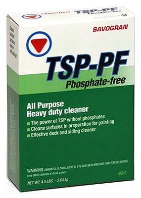 Savogran 10612 Phosphate-Free Powder Cleaner, 4.5 lb (Pack of 8) - Eco-Friendly Heavy Duty Cleaning for Kitchens, Bathrooms & Industrial Surfaces
