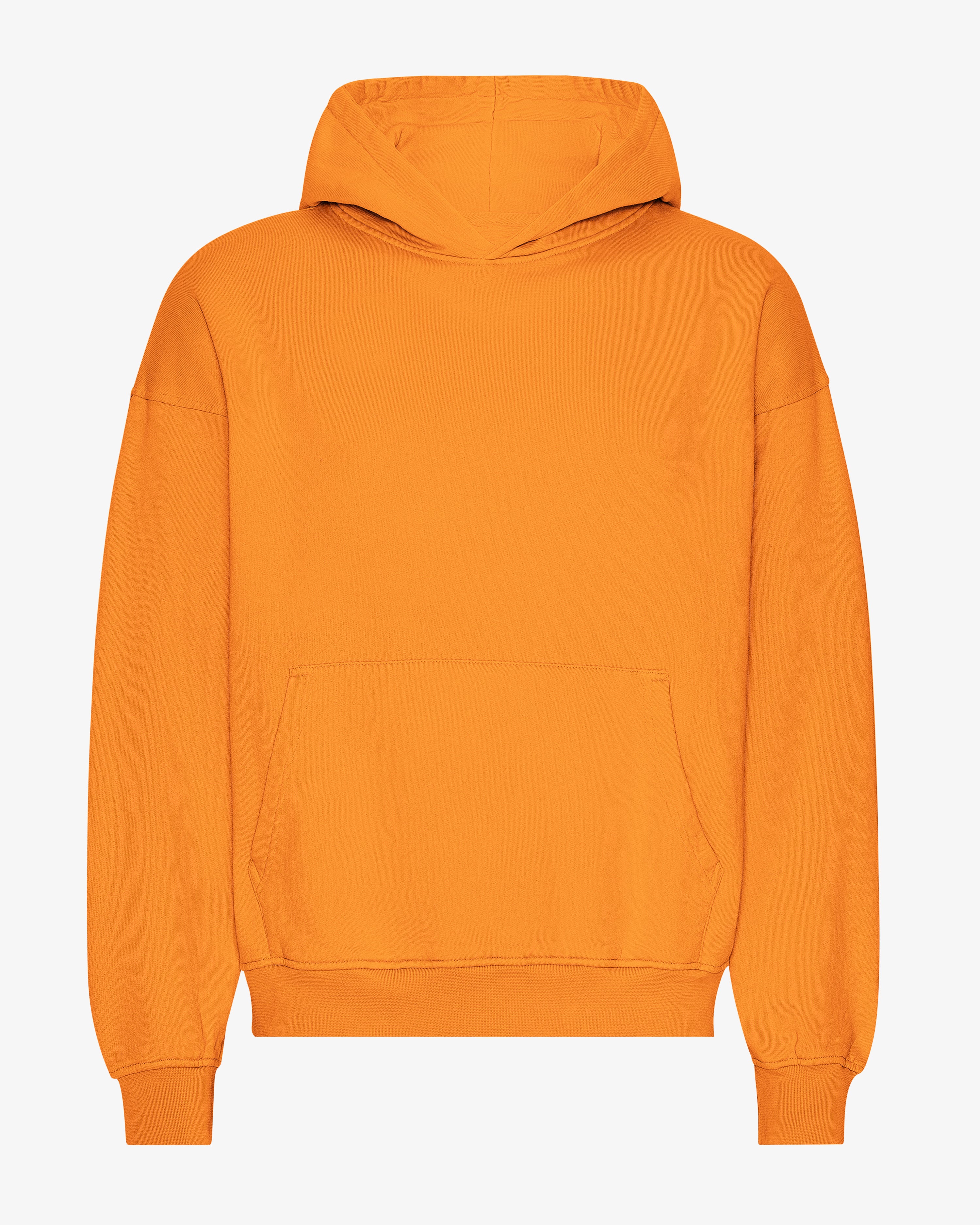 Organic Oversized Hoodie - Sunny Orange | Cozy & Stylish Pullover for Men & Women | Perfect for Casual Wear, Lounging & Outdoor Activities