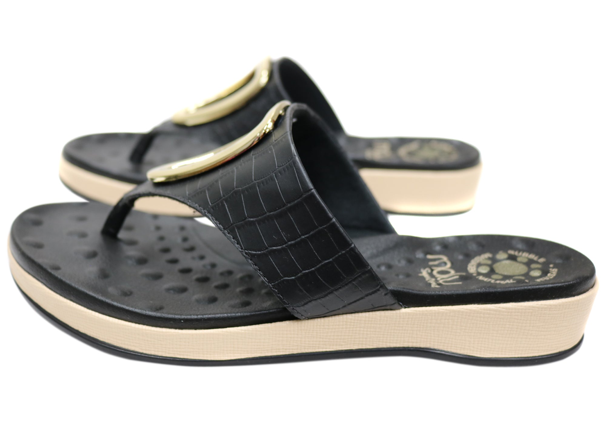 Lucila Women's Comfort Thongs Sandals - Super Soft & Lightweight Brazilian Made Flip Flops for Beach, Pool & Summer Vacation