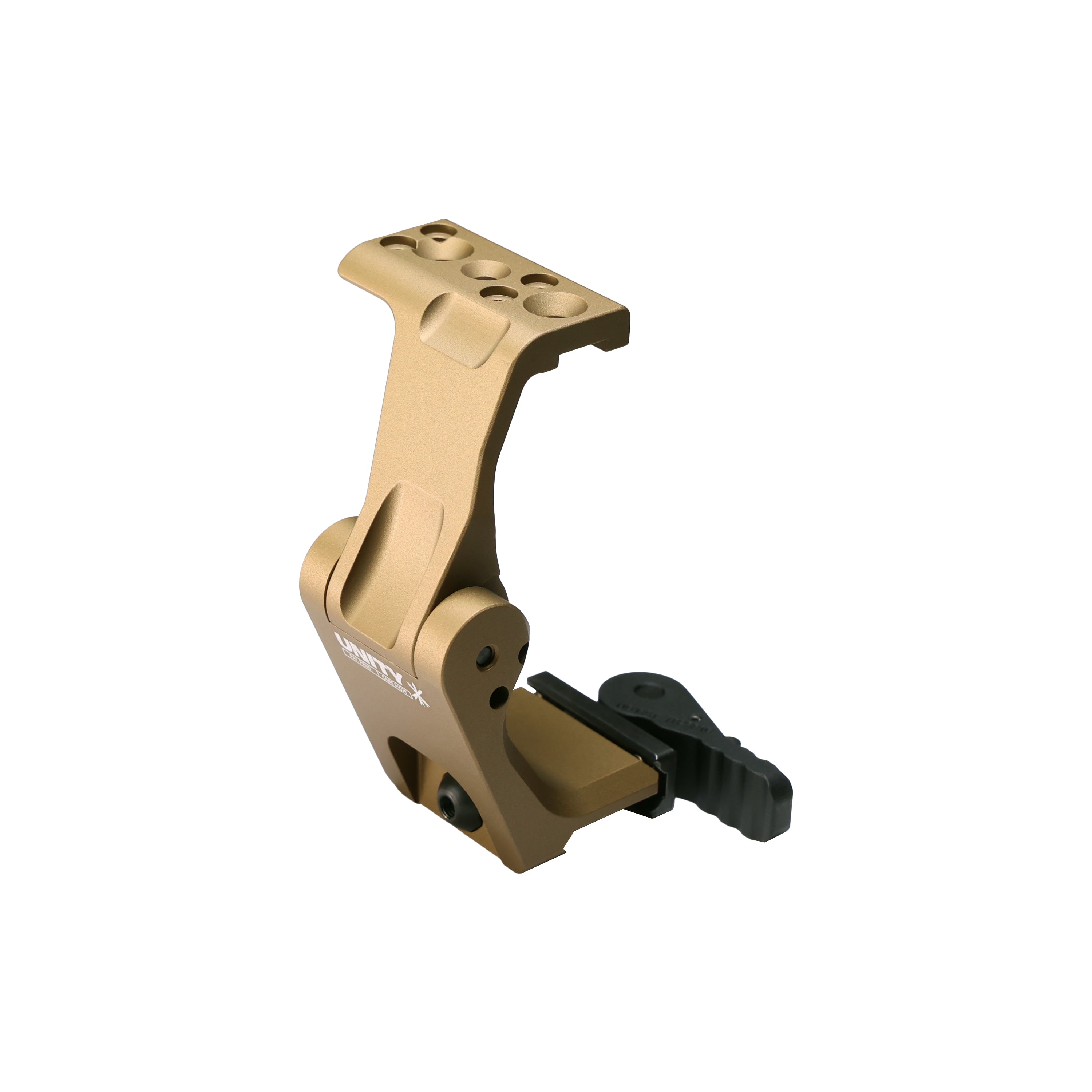 Unity Tactical FAST FTC OMNI Magnifier Mount - Made in USA - Compatible with Red Dot Sights for AR-15 & Rifle Optics - Perfect for Tactical Shooting & Hunting