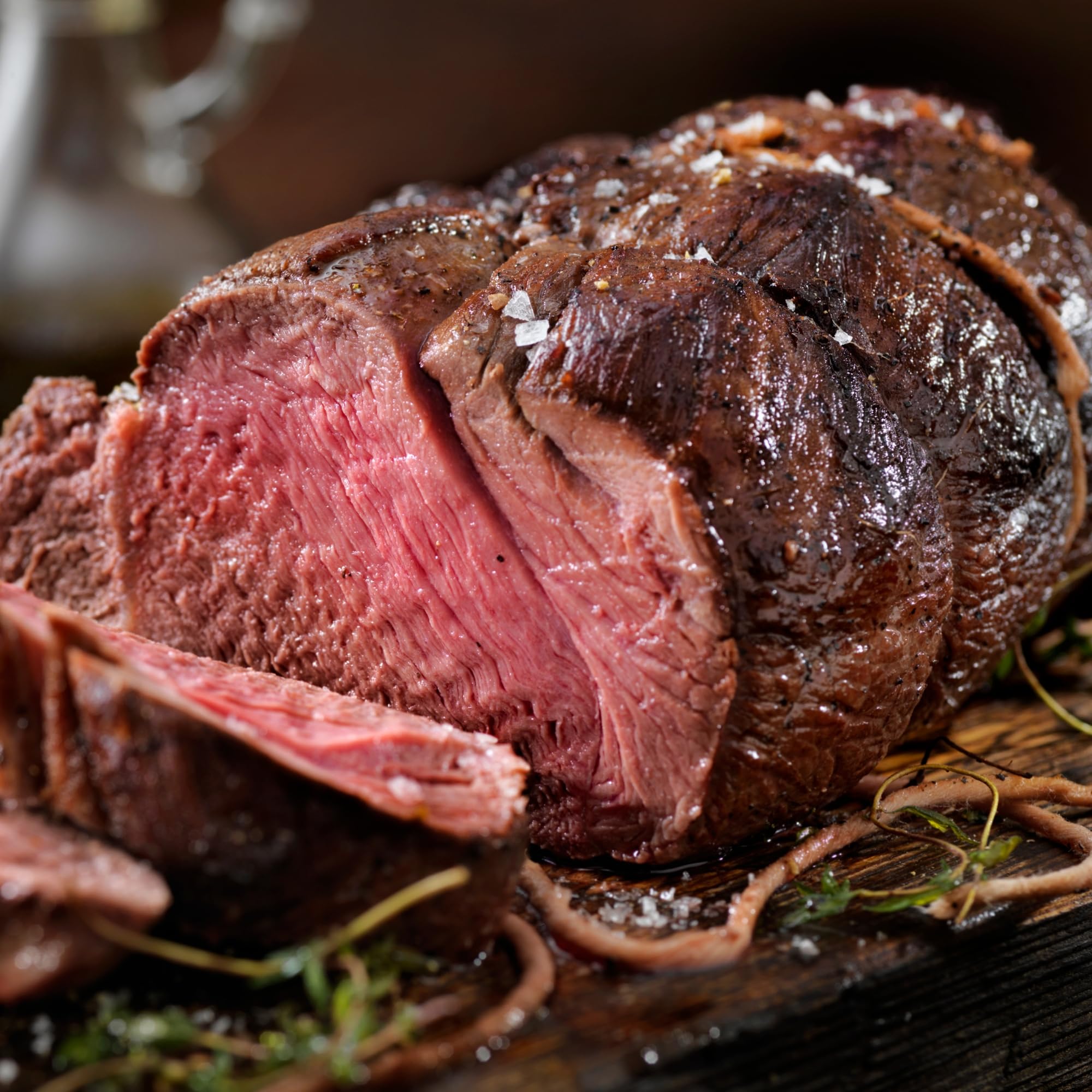 Premium Chateaubriand Beef Roast (2lb) - USDA Choice Upper 2/3 Cut - Perfect for Special Occasions & Fine Dining at Home